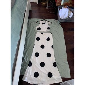 Top with Maxi bottom set